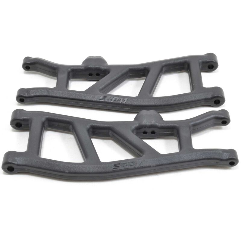 RPM Rear A-arms - ARRMA | Kraton 4S / Outcast 4S | Black - RPM80742