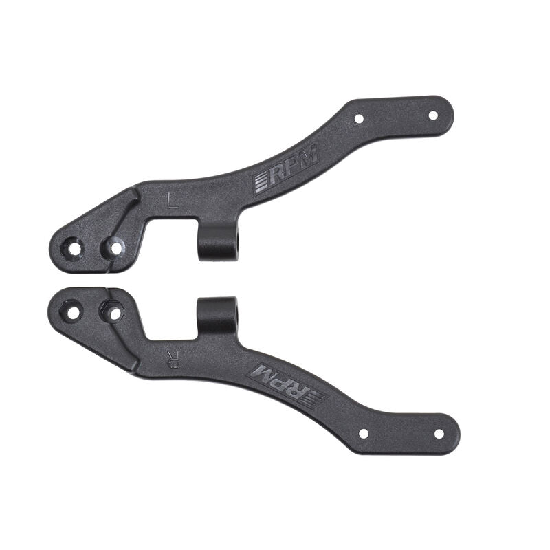 RPM Wing Mounts - ARRMA | most 8th scale 6S vehicles | Black - RPM81642