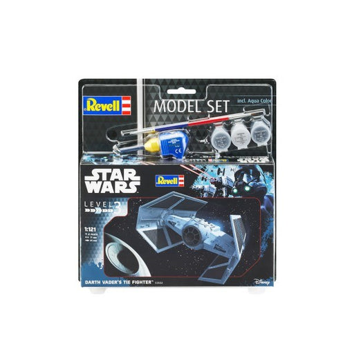 Revell 63602 1/121 Star Wars: Darth Vader's TIE Fighter - Model Set (7854890516717)