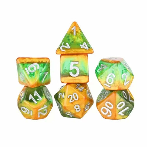 Sirius DZ0009-09 Dice - Rainforest Dice Set 7 (9250524987629)