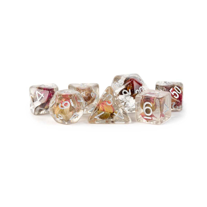 MDG MDG751 Resin Poly Set: Rose Dice (9003850924269)