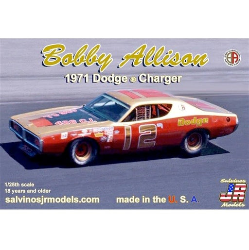 Salvinos JR BADC1971D 1/24 B.Allison 71 Dodge Chargr (8191639257325)