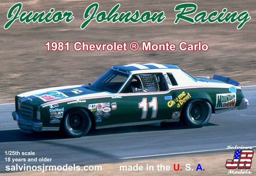 Salvinos JR JJMC1981R 1/24 Junior Johnson Racing 1981 Monte Carlo (6661681545265)