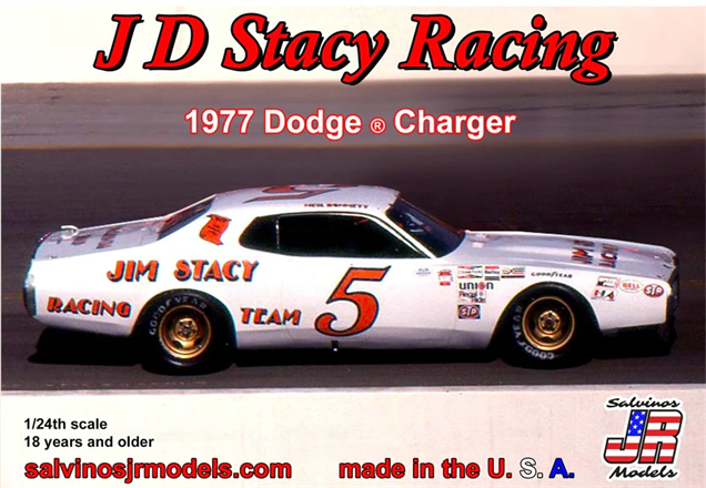 Salvino JR JSDC1977NBO 1/24 JD Stacy 77 Dodge Charger