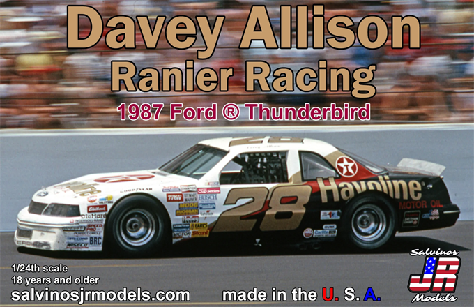 Salvinos JR RRF1987T 1/24 Ranier D Allison #28  87