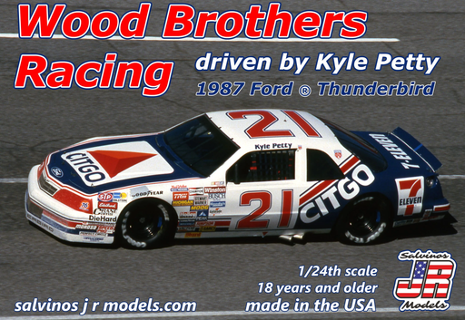 Salvino JR WBF1987KPD 1/24 Wd Bro87 Kyle TBird Citgo - Hobby City NZ (9070213791981)