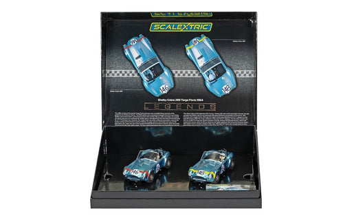 Scalextric C4305A Shelby Cobra 289 - 1964 Targa Florio Twin Pack (8191633490157)