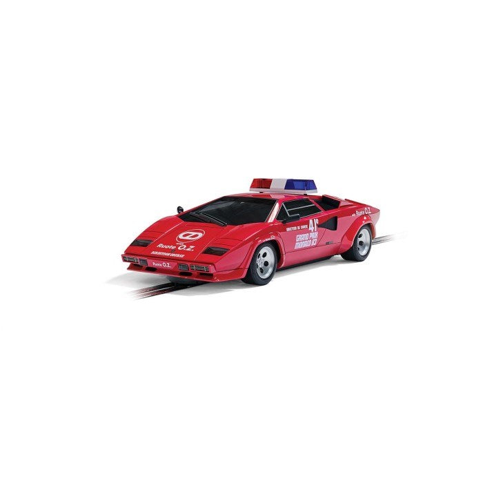 Scalextric C4329 Lamborghini Countach - Safety Car 1983 Monaco GP