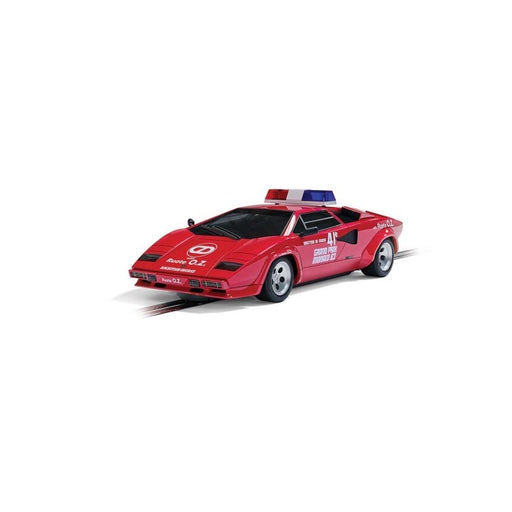 Scalextric C4329 Lamborghini Countach - Safety Car 1983 Monaco GP (8144088891629)