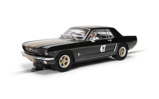 Scalextric C4405 Ford Mustang - Black and Gold (8150708388077)