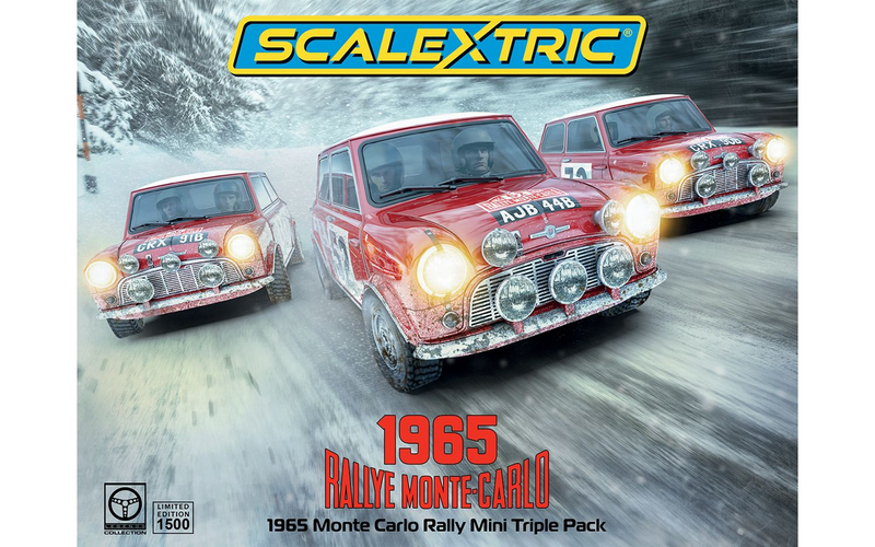 Scalextric C4488A 65 Monte Carlo Rally Mini 3pk - Hobby City NZ (9070213955821)