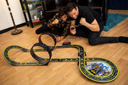 Scalextric G1177 Micro Batman vs Joker The Race For Gotham City - Battery Powered Set (8090189267181)