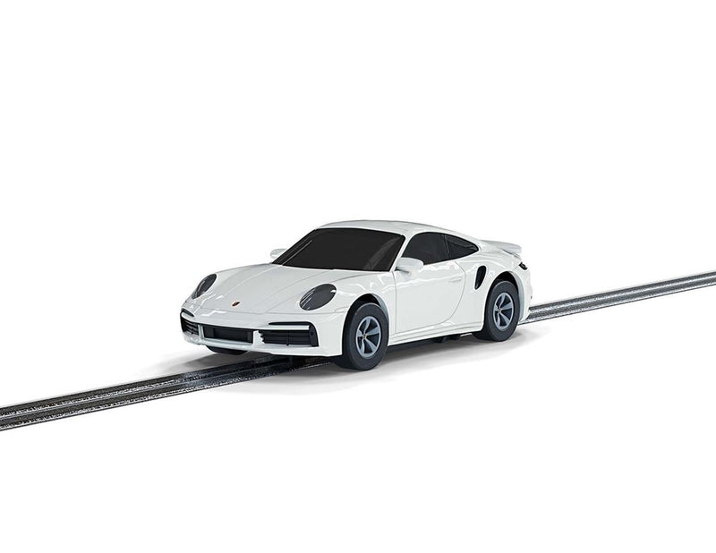 Scalextric G2214 Micro 9v Porsche 911 Turbo White - Hobby City NZ