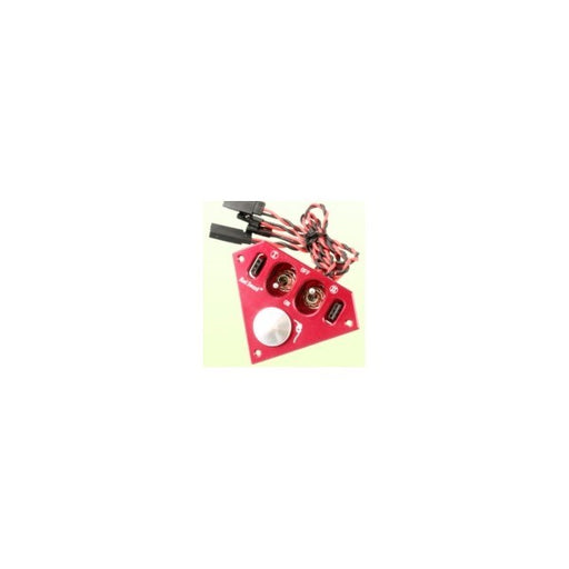 Red Sword Twin Power Switch w/Fuel Dot - Red (7825600282861)