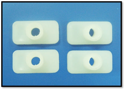 Seagull Models SEA-TNut Nylon Tee nut 1/4" BSW 4pcs - Hobby City NZ (8347101298925)
