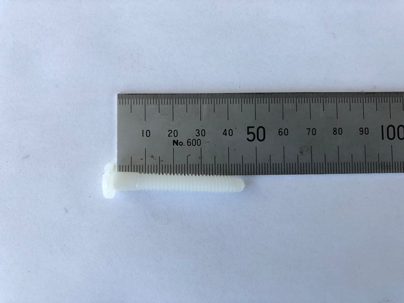 Seagull Models SEA-WBolt-S45 Nylon Wing Bolt (Slot head) 1/4"x45mm 4pcs - Hobby City NZ (8347101462765)