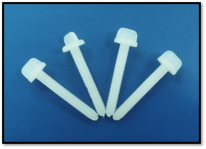 Seagull Models SEA-Wbolt4-30 Nylon Wing Bolt 4x30mm w/Tee nut 4pcs - Hobby City NZ (8347101429997)