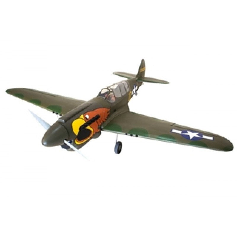 Seagull Models 250P New version P-40N Warhawk Parrothead 80in 33-38cc