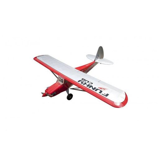 Seagull Models SEA254R Funky Cub 10-15cc -SEA254 (float set optional) red/sliver Span 180cm Engine 10-15cc (8324270588141)