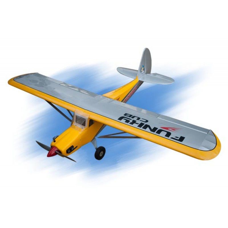Seagull Models SEA254Y Funky Cub Yellow 10-15cc  Span 180cm Engine 10-15cc (float set optional)