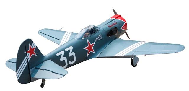 Seagull Models SEA270+ER-120.270 Yak-3U Steadfast span 1.6m 20cc, Mechanical Retracts, 0.22m3 by Seagull Models (9093893259501)