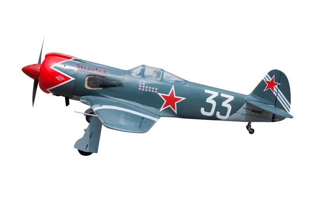 Seagull Models SEA270+ER-120.270 Yak-3U Steadfast span 1.6m 20cc, Mechanical Retracts, 0.22m3 by Seagull Models (9093893259501)
