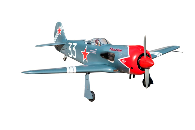 Seagull Models SEA270+ER-120.270 Yak-3U Steadfast span 1.6m 20cc, Mechanical Retracts, 0.22m3 by Seagull Models (9093893259501)