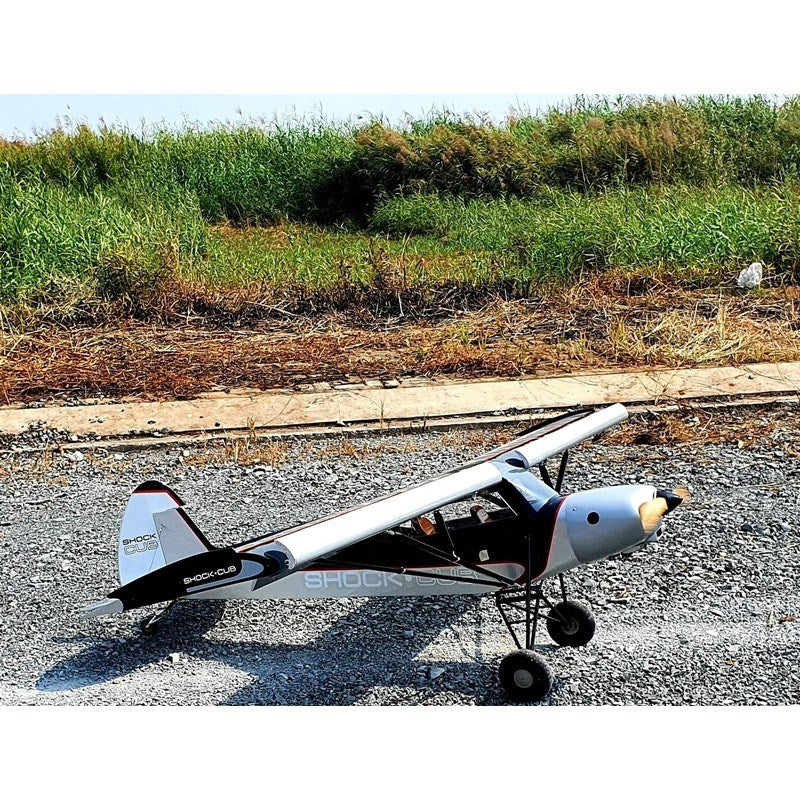 Seagull Models SEA357 Shock Cub 38-50cc-102in span Silver w/wingbags - Hobby City NZ