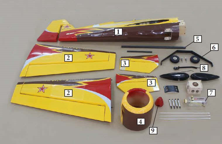 Seagull Models SEA360 YAK 54 73 Inch ARF 35-40cc 3D by Seagull (9093893390573)