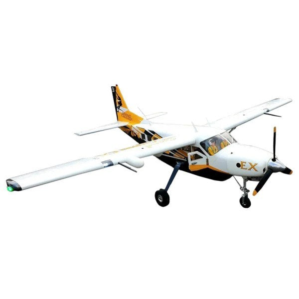 Seagull Models SEA362 Cessna 208B Grand Caravan EX 85" 30cc (Yellow/Black) ARF - Hobby City NZ
