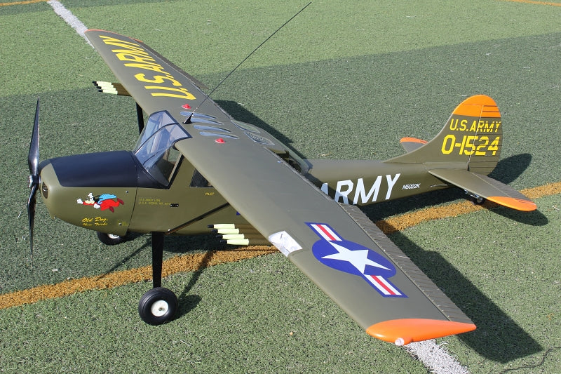 Seagull Models SEA378 Cessna L-19A Bird Dog "Old Dog New Tricks" 35-40cc - 98.5" (8347100709101)