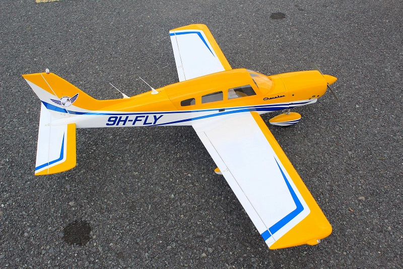 Seagull Models SEA386 Piper Cherokee ARF 60" wingspan 10cc - Yellow New 2025 by Seagull (9093893423341)