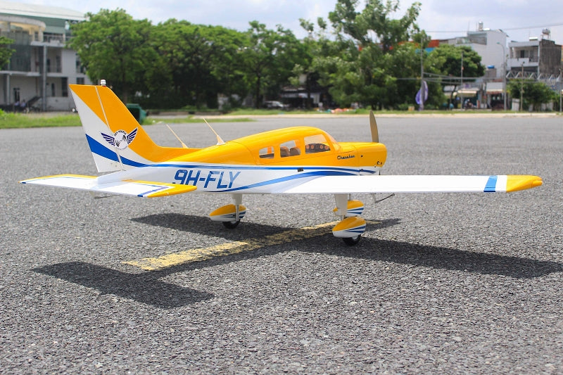 Seagull Models SEA386 Piper Cherokee ARF 60" wingspan 10cc - Yellow New 2025 by Seagull (9093893423341)