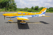 Seagull Models SEA386 Piper Cherokee ARF 60" wingspan 10cc - Yellow New 2025 by Seagull (9093893423341)
