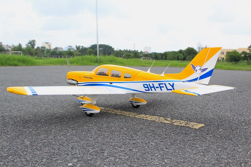 Seagull Models SEA386 Piper Cherokee ARF 60" wingspan 10cc - Yellow New 2025 by Seagull (9093893423341)