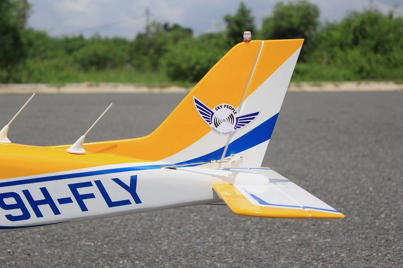 Seagull Models SEA386 Piper Cherokee ARF 60" wingspan 10cc - Yellow New 2025 by Seagull (9093893423341)