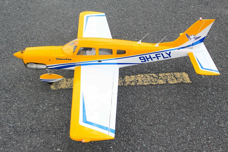 Seagull Models SEA386 Piper Cherokee ARF 60" wingspan 10cc - Yellow New 2025 by Seagull (9093893423341)