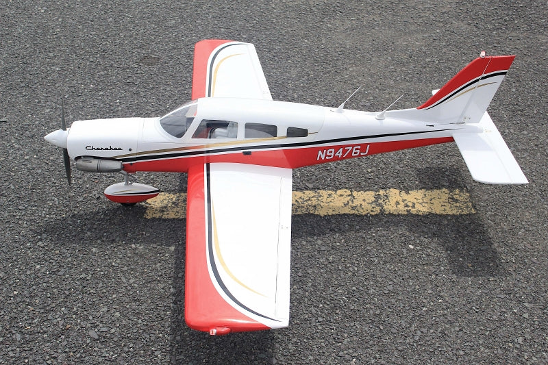 Seagull Models SEA386R Piper Cherokee ARF 60" wingspan 10cc - Red New 2025 by Seagull (9093893488877)