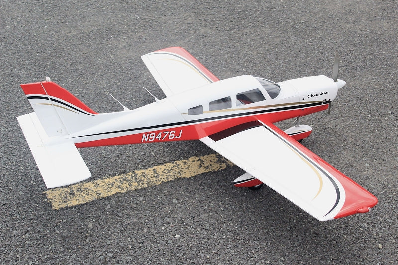 Seagull Models SEA386R Piper Cherokee ARF 60" wingspan 10cc - Red New 2025 by Seagull (9093893488877)