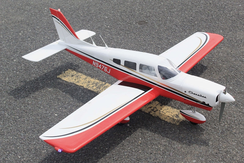 Seagull Models SEA386R Piper Cherokee ARF 60" wingspan 10cc - Red New 2025 by Seagull (9093893488877)