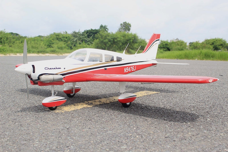Seagull Models SEA386R Piper Cherokee ARF 60" wingspan 10cc - Red New 2025 by Seagull (9093893488877)