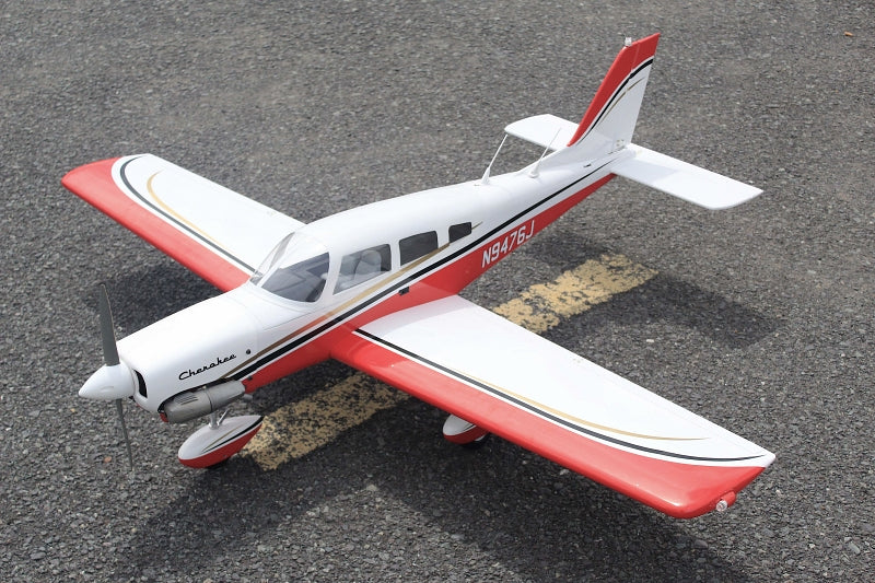Seagull Models SEA386R Piper Cherokee ARF 60" wingspan 10cc - Red New 2025 by Seagull (9093893488877)