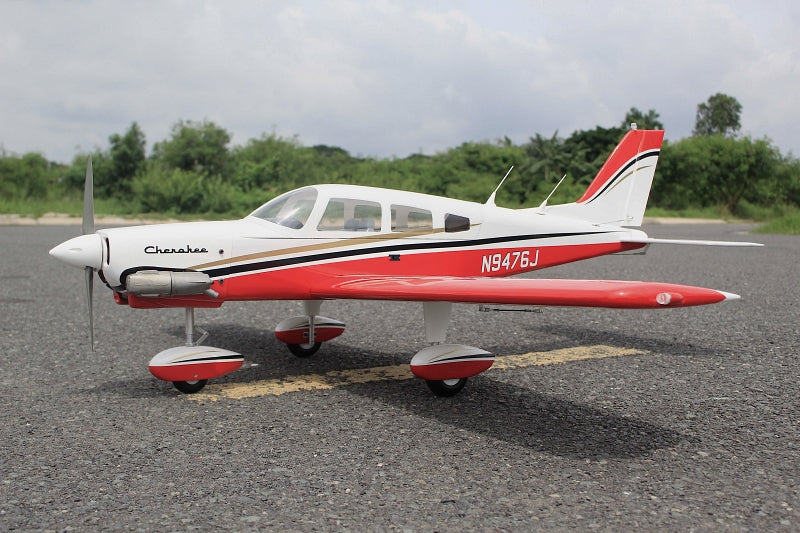 Seagull Models SEA386R Piper Cherokee ARF 60" wingspan 10cc - Red New 2025 by Seagull (9093893488877)