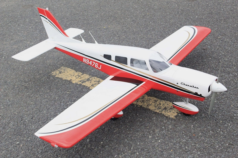 Seagull Models SEA386R Piper Cherokee ARF 60" wingspan 10cc - Red New 2025 by Seagull (9093893488877)