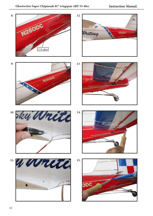 Seagull Models SEA397LED Optional Night navigation LED light (welded JST) Blue/ Red/ White plus controller ForSEA397 Art Scholl's Super Chipmunk New 2025 by Seaull (9093893587181)