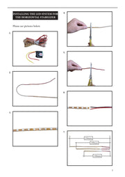 Seagull Models SEA397LED Optional Night navigation LED light (welded JST) Blue/ Red/ White plus controller ForSEA397 Art Scholl's Super Chipmunk New 2025 by Seaull (9093893587181)