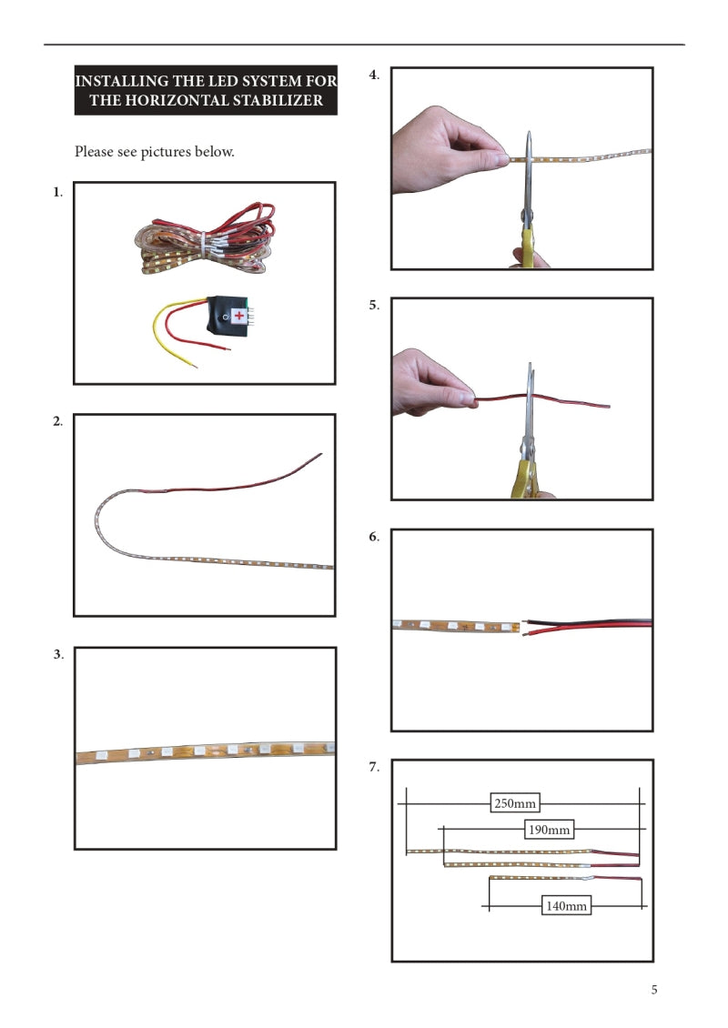 Seagull Models SEA397LED Optional Night navigation LED light (welded JST) Blue/ Red/ White plus controller ForSEA397 Art Scholl's Super Chipmunk New 2025 by Seaull (9093893587181)