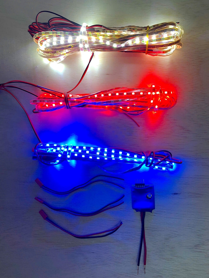 Seagull Models SEA397LED Optional Night navigation LED light (welded JST) Blue/ Red/ White plus controller ForSEA397 Art Scholl's Super Chipmunk New 2025 by Seaull (9093893587181)