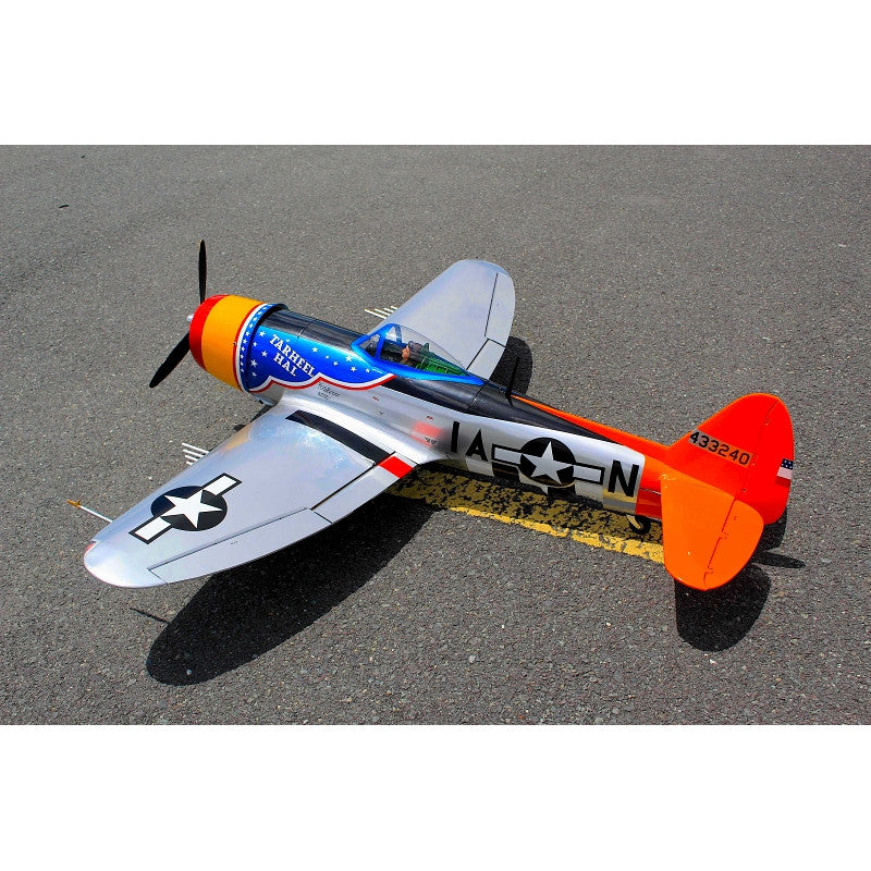 P-47 Thunderbolt Tarheel Hal Bubble Top 70 Inch ARF 35cc included 3pcs Electric Retracts Gear - SEA398GEAR