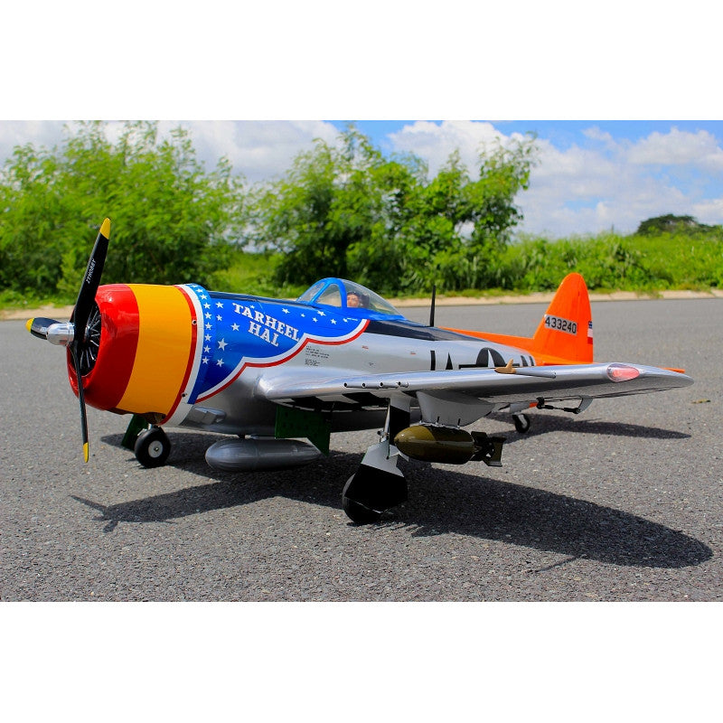 P-47 Thunderbolt Tarheel Hal Bubble Top 70 Inch ARF 35cc included 3pcs Electric Retracts Gear - SEA398GEAR